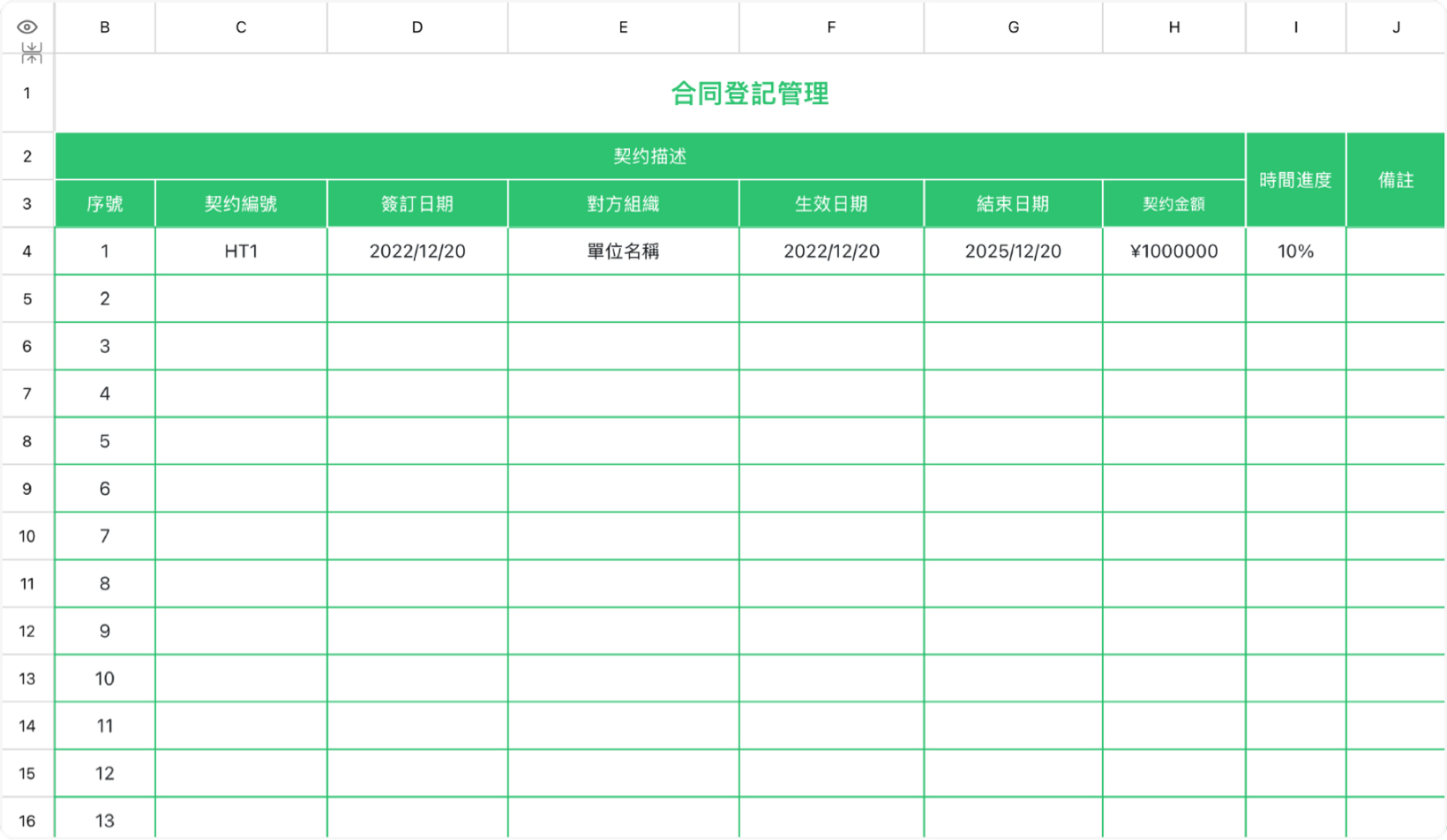 合同登记管理