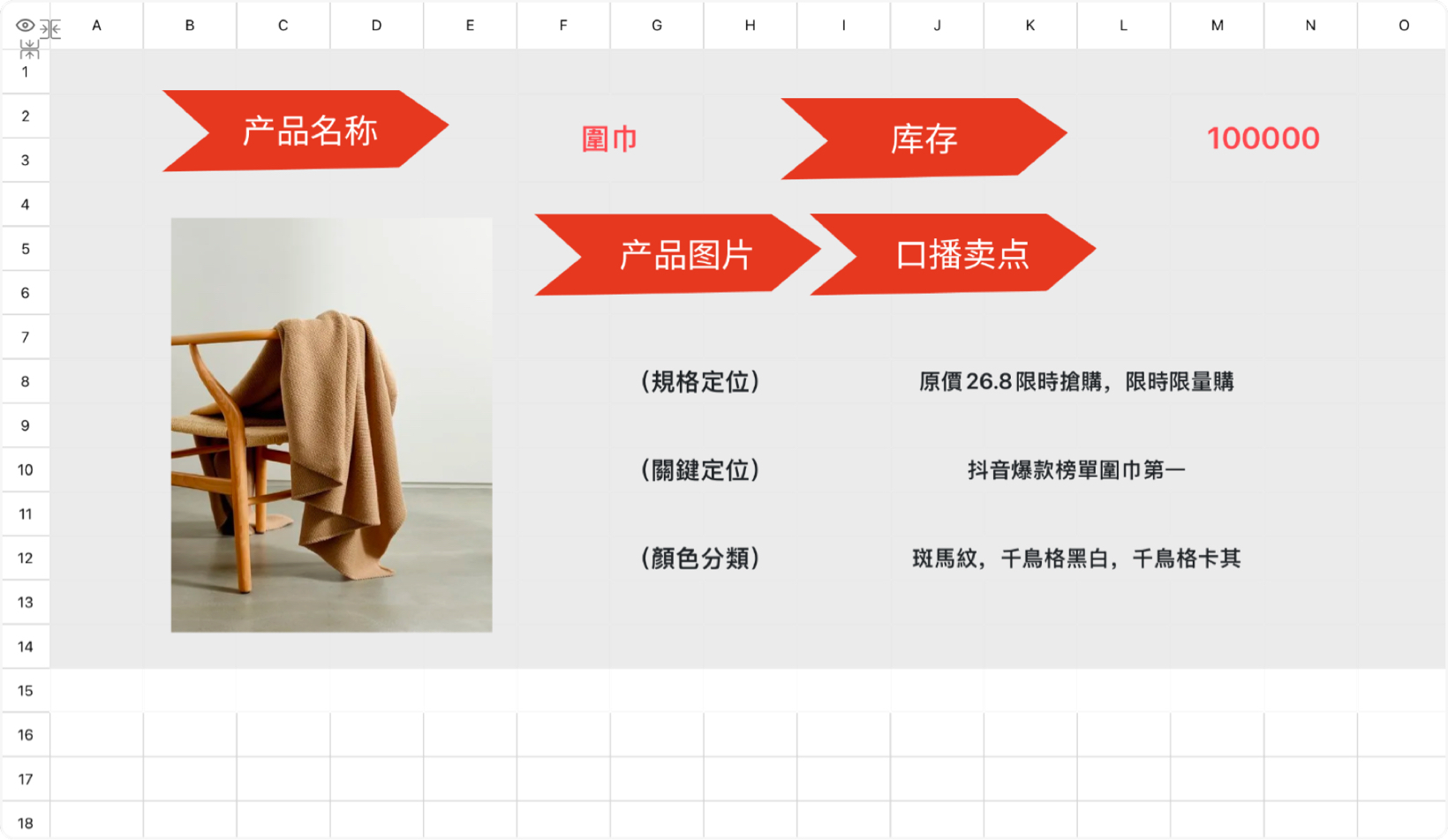 商品手卡1