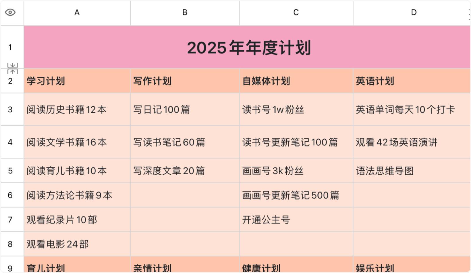 年度计划1