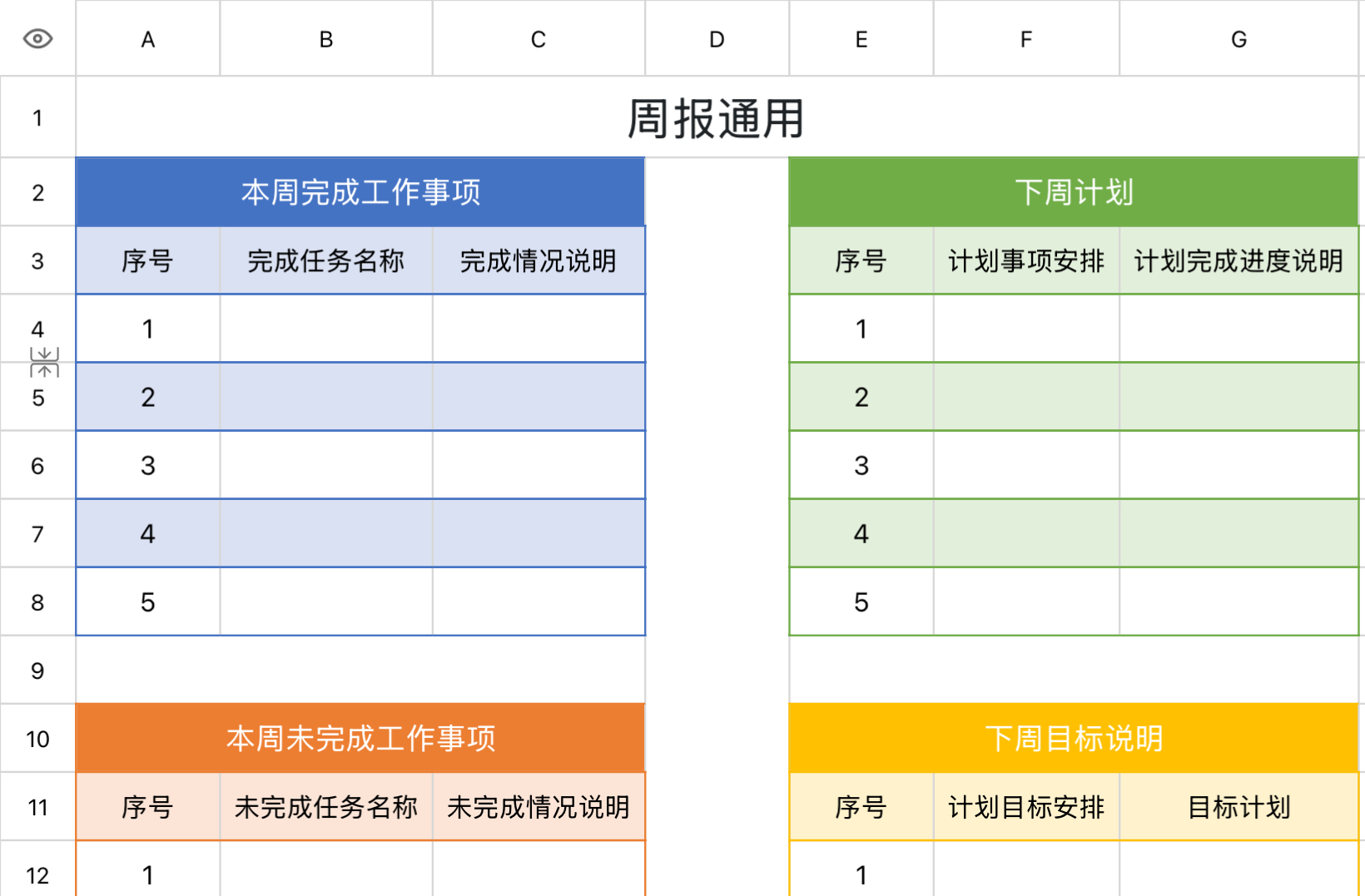通用周报